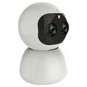 Trade Shop - Telecamera Di Sorveglianza Intelligente Ip Wifi 2k Hd 8 Led A Infrarossi Q-s2099 -