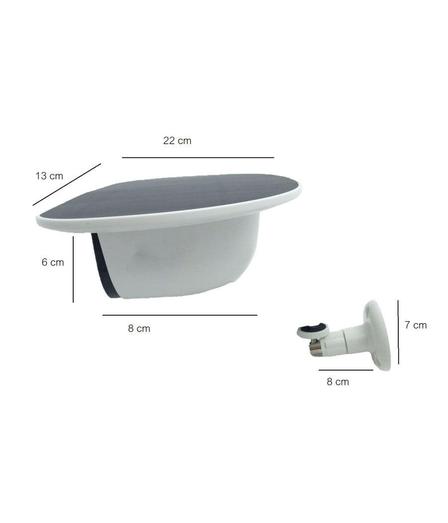 Telecamera Di Sorveglianza Ip Wireless Per Esterni Ad Energia Solare Wifi Q-s705         