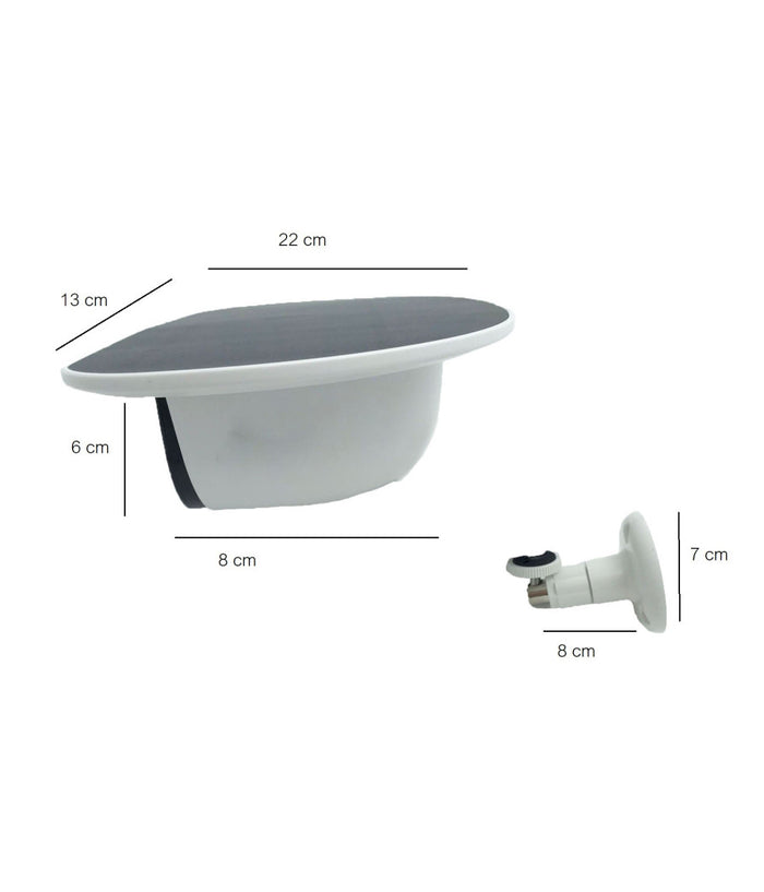Telecamera Di Sorveglianza Ip Wireless Per Esterni Ad Energia Solare Wifi Q-s705         