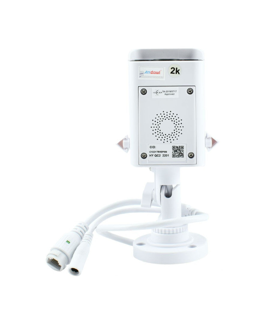 Telecamera Di Sorveglianza Sicurezza Q-s702 Ip Wifi 2k Hd Per Telefoni Cellulari         