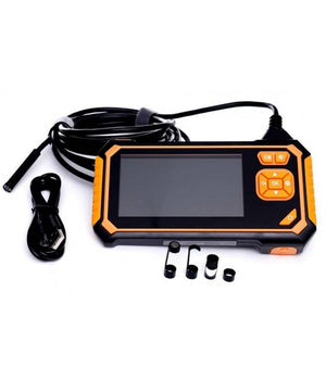 Telecamera Endoscopica 5 Mt Monitor Sonda 4.3 Pollici Videocamera Impermeabile         