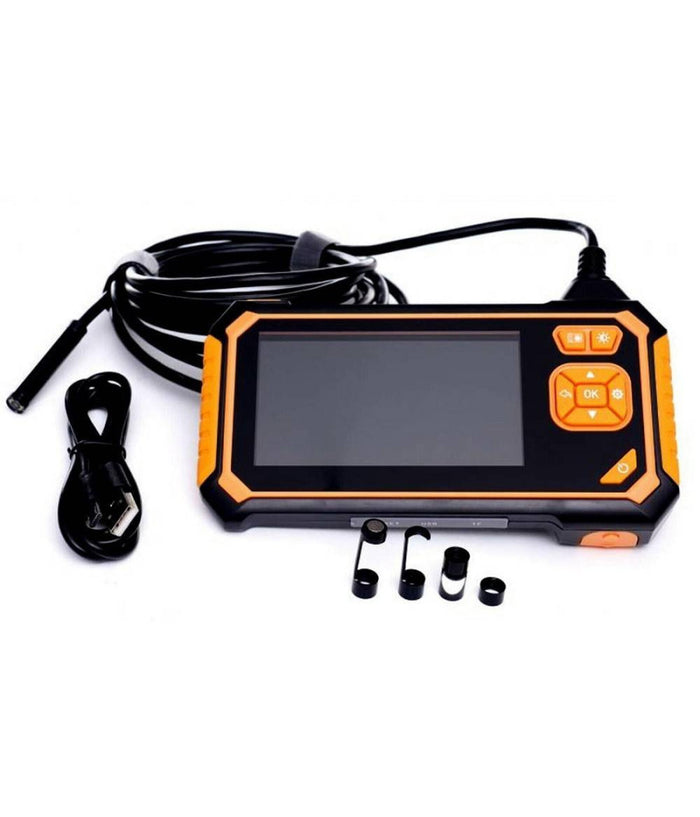 Telecamera Endoscopica 5 Mt Monitor Sonda 4.3 Pollici Videocamera Impermeabile         