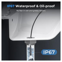 Trade Shop - Telecamera Endoscopica Ispezione Cavo 5mt Immagine 1080p Batteria 2600mah 8 Led         