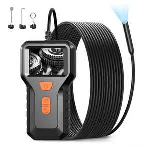 Trade Shop - Telecamera Endoscopica Ispezione Cavo 5mt Immagine 1080p Batteria 2600mah 8 Led         