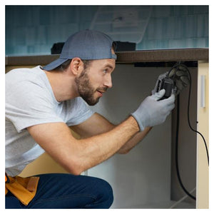 Trade Shop - Telecamera Endoscopica Ispezione Cavo 5mt Immagine 1080p Batteria 2600mah 8 Led         