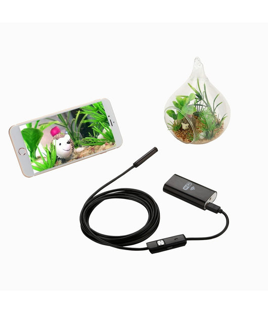 Telecamera Endoscopica Per Ispezione Wifi Per Smartphone 6 Led Mt Ip67     -2 Mt   -