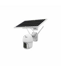 Telecamera Esterna Full Hd 1080p 5.0mp Ptz Wireless Con Pannello Solare Wifi         