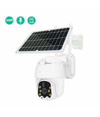 Telecamera Esterna Full Hd 1080p 5.0mp Ptz Wireless Con Pannello Solare Wifi         