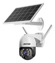 Telecamera Esterna Full HD 3 MPX PTZ Wireless con Pannello Solare Wifi App iCSee - ZENCOCCO