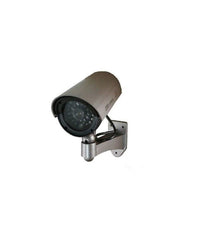 Telecamera Finta Dome Dummy Con Led Ir Lampeggiante Camera Videosorveglianza         
