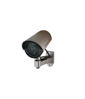 Telecamera Finta Dome Dummy Con Led Ir Lampeggiante Camera Videosorveglianza         