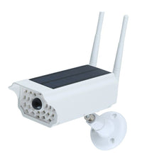 Telecamera Finta Pannello Solare Con Sensore Di Movimento 30 Led Faretto 17549-3         