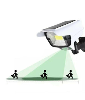 Telecamera Finta Pannello Solare Sensore Di Movimento Faretto Led Smd Jlp-2176a         