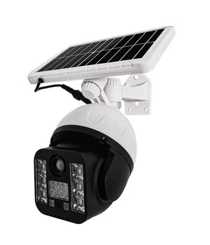 Telecamera Finta Sicurezza Luce Lampada Solare Con Sensore Di Movimento 60 W Led         