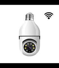 Telecamera Ip Cam Lampadina Da Interno 360° Wifi E27 Videosorveglianza Jt8177         