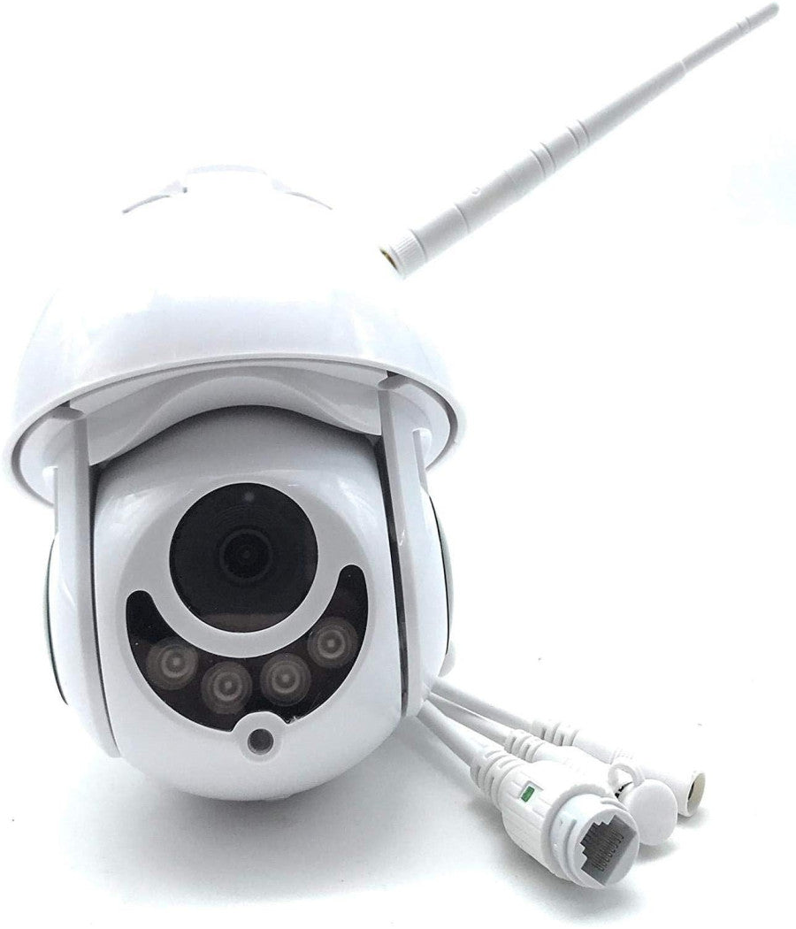 Telecamera Ip Camera Full Hd 1080p Wireless Motorizzata Wifi Internet Da Esterno         