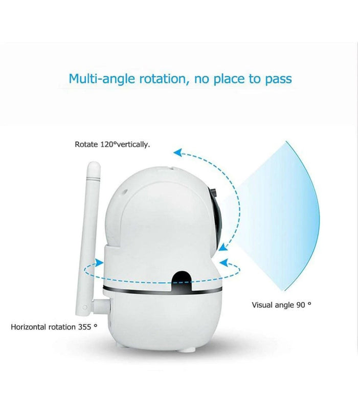 Telecamera Ip Con Rilevamento Movimento Q-sx910 1080p Wireless Cloud Nanny Cam         