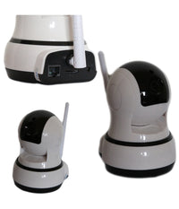 Telecamera Ip Motorizzata Wireless Led Ir Hd 720p Wifi Rete Lan Onvif         