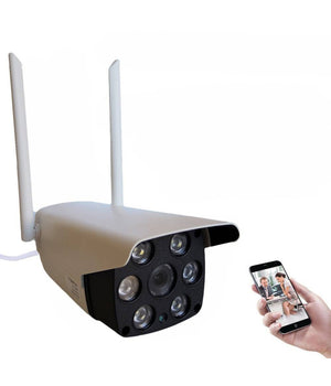 Telecamera Ip P2p Camera Wireless 6 Led Infrarossi 4mm 3mpx Voice Tf Js926rp         