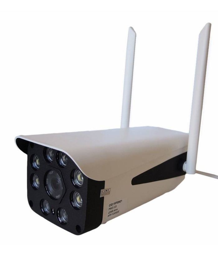 Telecamera Ip P2p Camera Wireless 8 Led Infrarossi 4mm 3mpx Voice Tf Js968rp         