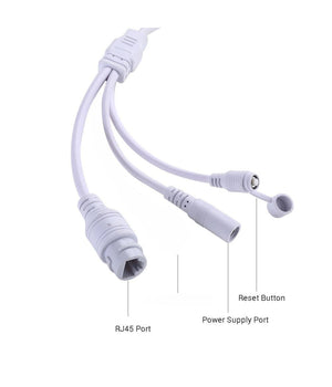 Telecamera Ip P2p Camera Wireless 8 Led Infrarossi 4mm 3mpx Voice Tf Js968rp         