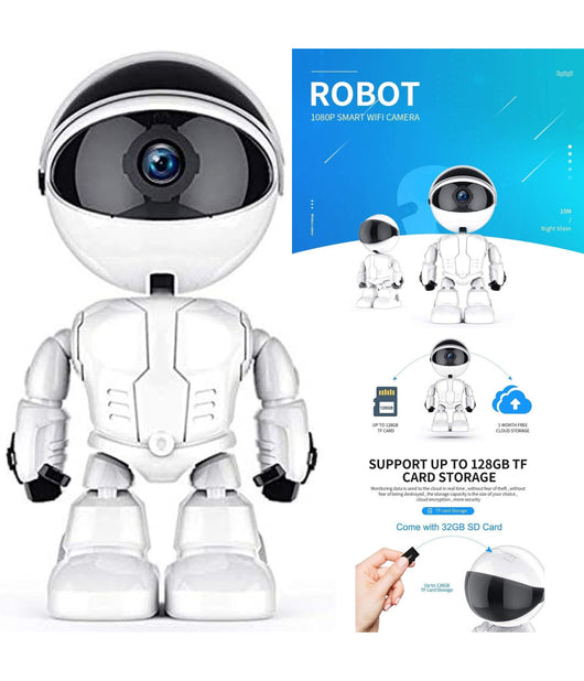 Telecamera Ip Sorveglianza Robot Q-s39 5.0 Mp Robot Smart Camera 1080p Sicurezza         