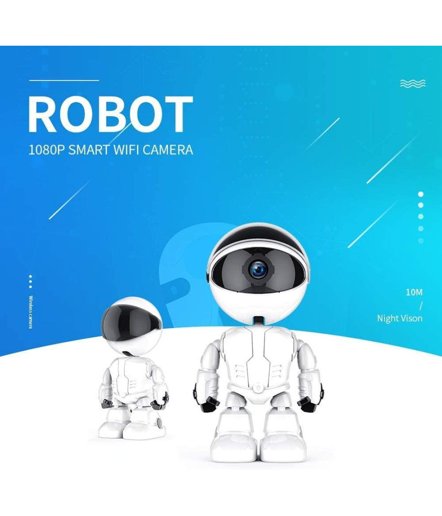Telecamera Ip Sorveglianza Robot Q-s39 5.0 Mp Robot Smart Camera 1080p Sicurezza         
