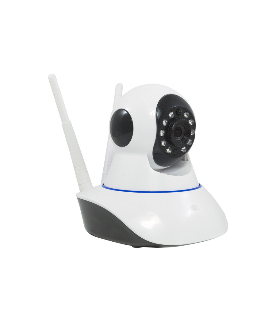 Telecamera Ip Wi-fi Onvif Motorizzata Ir Led 2 Antenne Con Sensore Movimento         