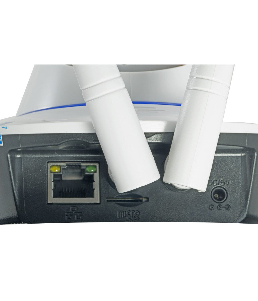 Telecamera Ip Wi-fi Onvif Motorizzata Ir Led 2 Antenne Con Sensore Movimento         