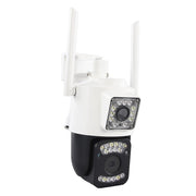 Telecamera IP WiFi con doppio obiettivo 2MP 1080p INFRAROSSI IP65 BD-JQ918AH - ZENCOCCO