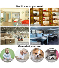 Telecamera Ip Wifi Lampadina Led Occhio Camera Nascosta Spia E27 180° Panoramica         