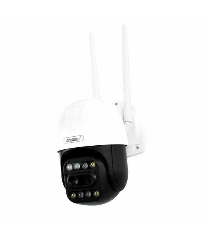 Telecamera Panoramica Di Sicurezza Ip 2khd Wifi Ai Dome 360° Impermeabile Q-s700         
