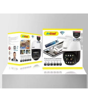 Telecamera Panoramica Di Sicurezza Ip 2khd Wifi Ai Dome 360° Impermeabile Q-s700         