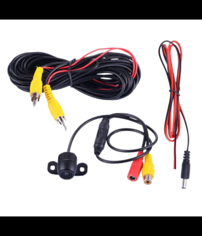 Telecamera Per Retromarcia Auto 600cm 1080p Hd Visione Notturna Infrarossi Q-dc3         