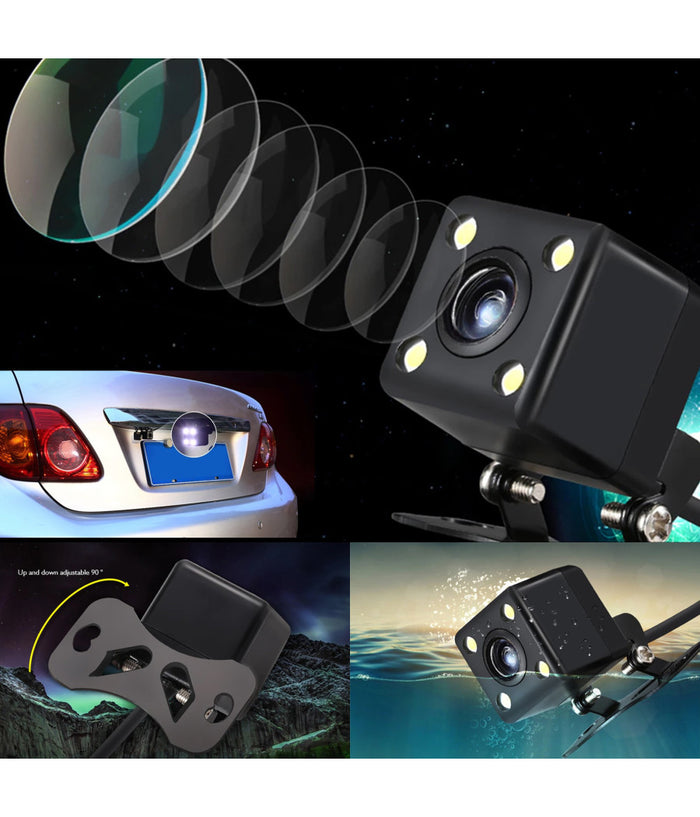 Telecamera Per Retromarcia Per Auto Q-dc2 Visione Notturna A 170° Impermeabile         