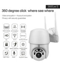 Telecamera Ptz 1080p Full Hd Esterna Ip Camera Motorizzata Ir Wifi Webcam         