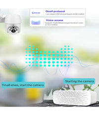 Telecamera Ptz 1080p Full Hd Esterna Ip Camera Motorizzata Ir Wifi Webcam         