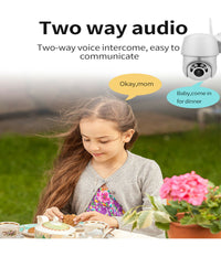 Telecamera Ptz 1080p Full Hd Esterna Ip Camera Motorizzata Ir Wifi Webcam         