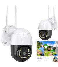 Telecamera Ptz Panoramica Smart Ip 1080p Q-s902 Wifi 2k Hd Sorveglianza Sicurezza         