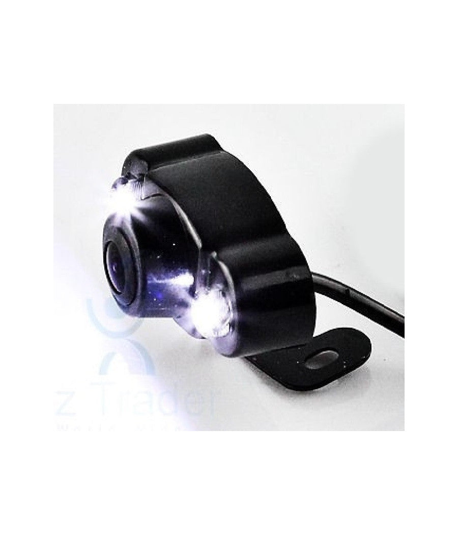 Telecamera Retromarcia Auto Camper Furgone 2 Led Smd Staffata Retrocamera         