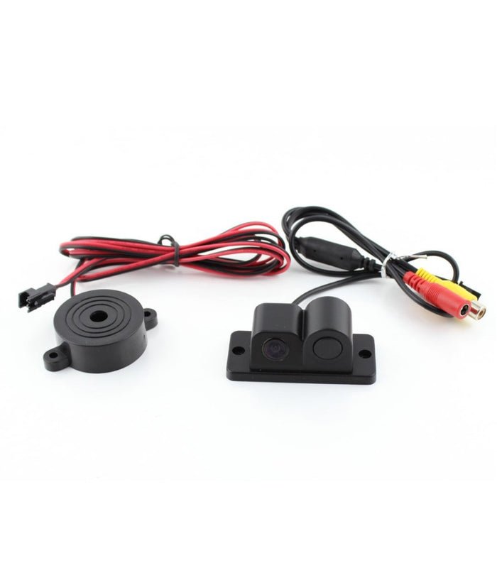 Telecamera Retromarcia Con Sensore Di Parcheggio 2 In 1 Angolo 170° Notturna         