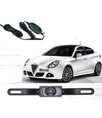 Telecamera Retromarcia Retrocamera Auto Camper 7 Led Wireless Infrarossi Colori         