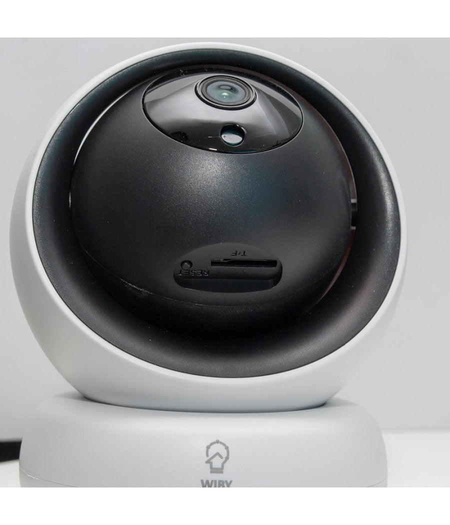 Telecamera Smart Ip Cam Wifi Lente 3.6mm Sensore Movimento Notturna Alexa Google         