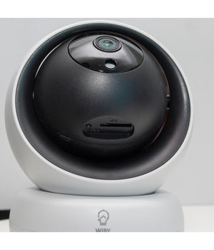 Telecamera Smart Ip Cam Wifi Lente 3.6mm Sensore Movimento Notturna Alexa Google         