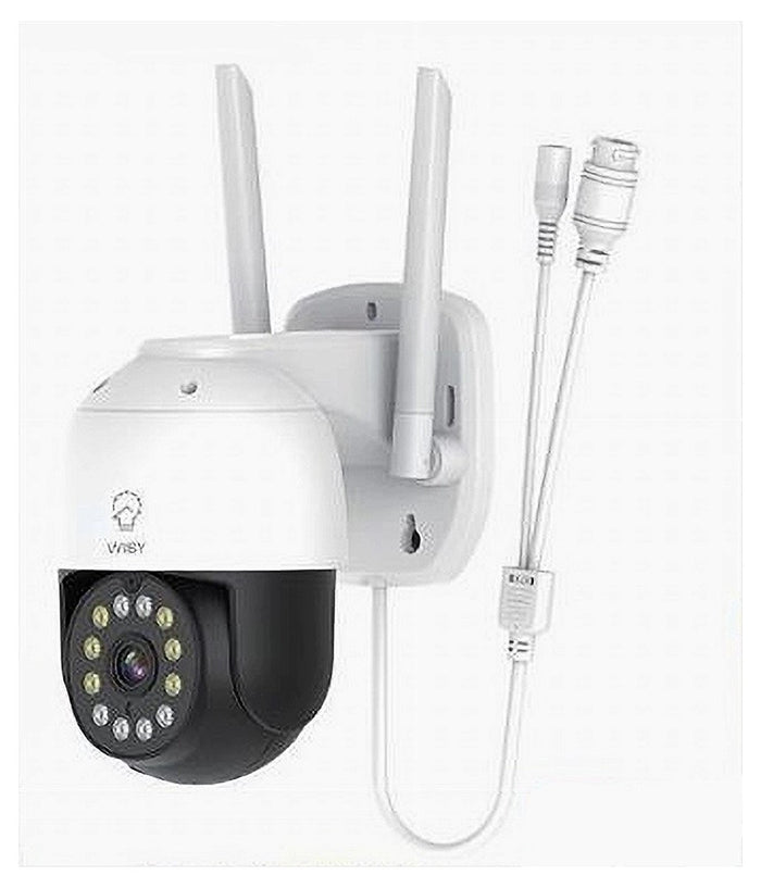 Telecamera Smart Wifi Wireless Sorveglianza Motorizzata Ptz Esterno Tv-9825f-2mp         
