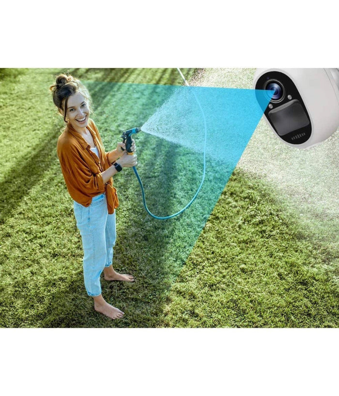 Telecamera Sorveglianza Ip Wifi Impermeabile Visione Notturna Hd Esterni Q-s703         