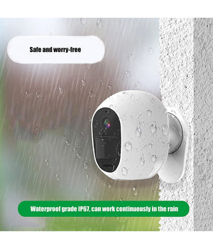 Telecamera Sorveglianza Ip Wifi Impermeabile Visione Notturna Hd Esterni Q-s703         