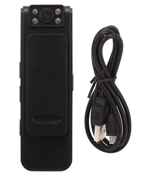 Telecamera Spia Microcamera Infrarossi Bodycam Visione Notturna Registratore         