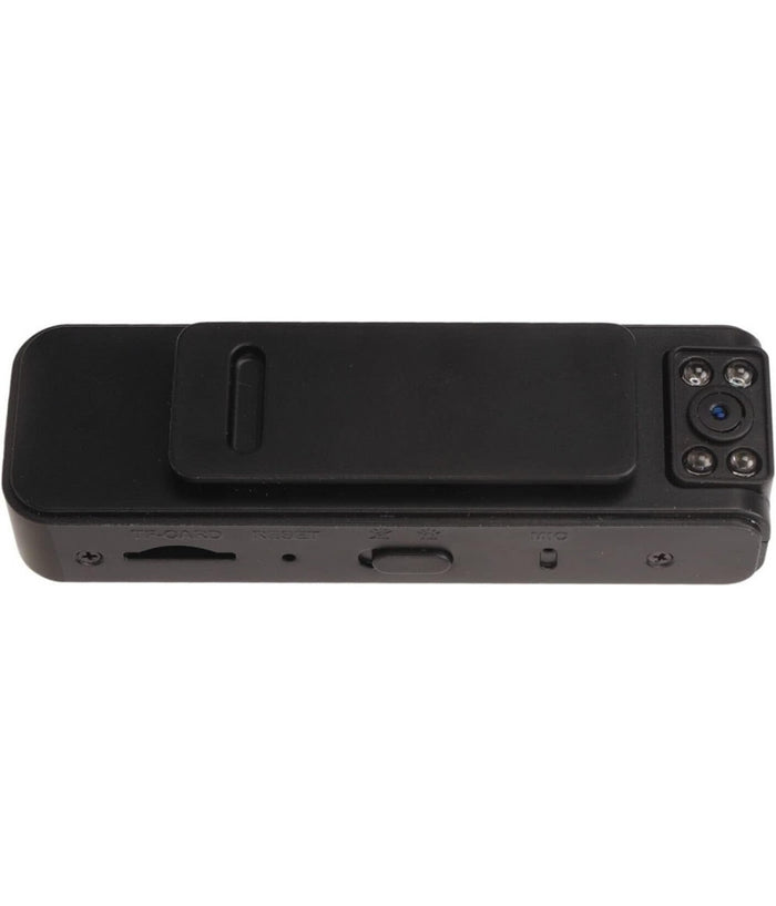 Telecamera Spia Microcamera Infrarossi Bodycam Visione Notturna Registratore         