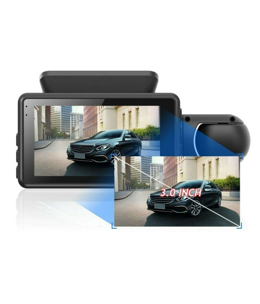 Telecamera Videoregistratore Dvr Auto Full Hd 1080p Display 3" 170° G-sensor Q-ca68         